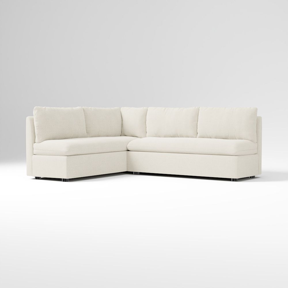 Shelter Storage Banquette - Large - Twill Alabaster