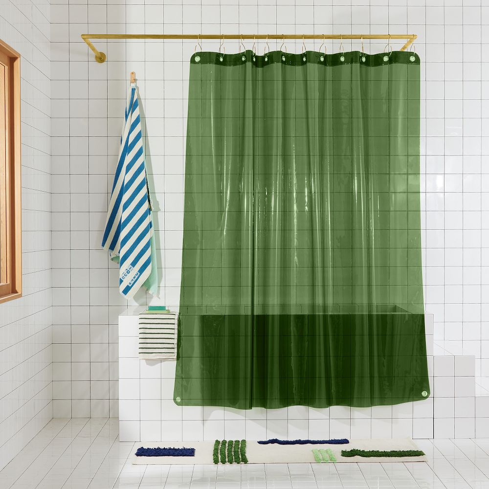 Quiet Town Sun Shower Curtain - Pine