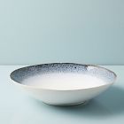 Open Box: Reactive Glaze Large Pasta Bowl, Set of 4, Black + White