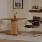 Nicholas Solid Oak Bar and Cafe Table (35")