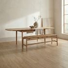 Carlisle Leather Dining Bench (64.5")