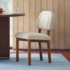 Emma Chamberlain Arched-Back Upholstered Dining Chair
