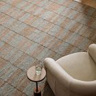 Melange Grid Flatweave Wool Rug