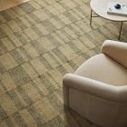 Melange Grid Flatweave Wool Rug