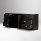 Alexa Burnished Pedestal Media Console (88")