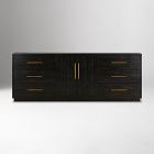 Alexa Burnished Pedestal Media Console (88")