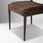 Carryn Leather Armless Dining Chair