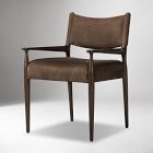 Carryn Leather Dining Arm Chair