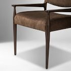 Carryn Leather Dining Arm Chair
