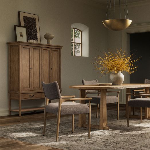 Carryn Dining Arm Chair by West Elm