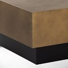 Modern Steel Rectangle Coffee Table (50")