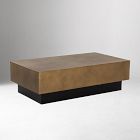 Modern Steel Rectangle Coffee Table (50")