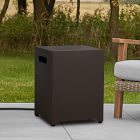 Rutland Square Steel Propane Tank Cover Side Table