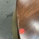 Open Box: Drum Storage Coffee Table (32") - Walnut and Antique Brass