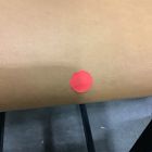 Open Box: Dunham Counter Stool (26.5") - Ludlow Leather Sesame, Sand Straps, Black