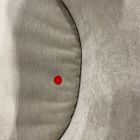 Open Box: Finley Low-Back Dining Chair (Set of 2) - Performance Distressed Velvet Sand, Champagne Bronze