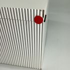 Open Box: Modern Fluted Jewelry Box, Grand (7.5"H) - White