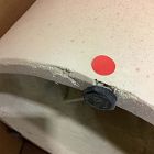 Open Box: Patrick Cain Designs Manza Round Side Table (16") - Coral