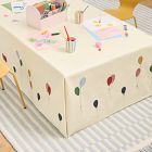 Pink Chicken Balloons Wipeable Tablecloth