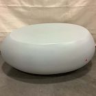 Open Box: Pebble Indoor/Outdoor Oval Coffee Table (36") - Gray