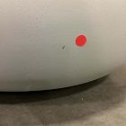 Open Box: Pebble Indoor/Outdoor Oval Coffee Table (36") - Gray