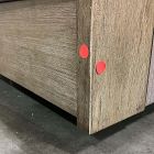 Open Box: Porto Outdoor Swivel Chair - Driftwood &amp; Frost Gray Cushions