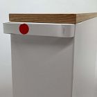 Open Box: Yamazaki Rolling Slim Cart - White