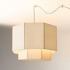 Emma Chamberlain Faceted Plug-In Pendant (22.5")