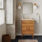 Mid-Century Single Bathroom Vanity (24"&ndash;49")
