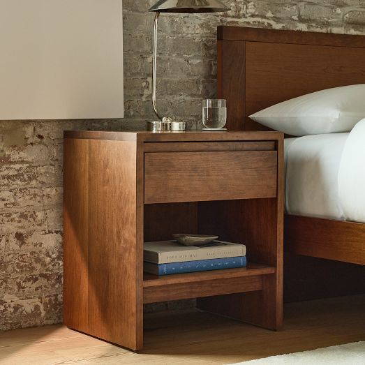 Owens Solid Wood Nightstand (16"-26") by West Elm