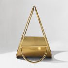 Graphic Metal Fireplace Firewood Holder