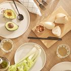 Straight-Sided Stoneware Dinner Plate Sets