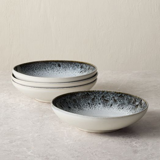 Reactive Glaze Stoneware Pasta Bowls by West Elm