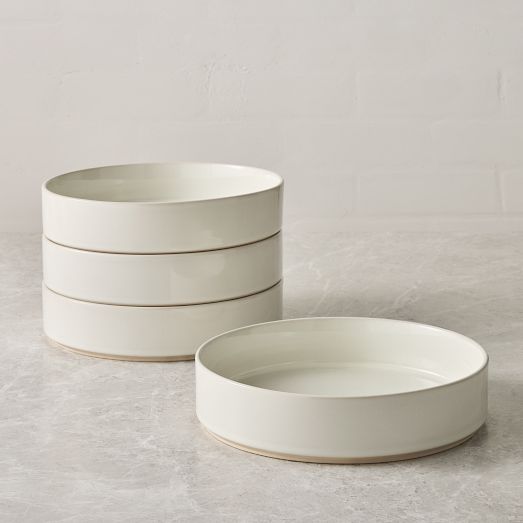 Straight-Sided Stoneware Pasta Bowl Sets by West Elm