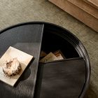 Volume Round Storage Drum Coffee Table (36")