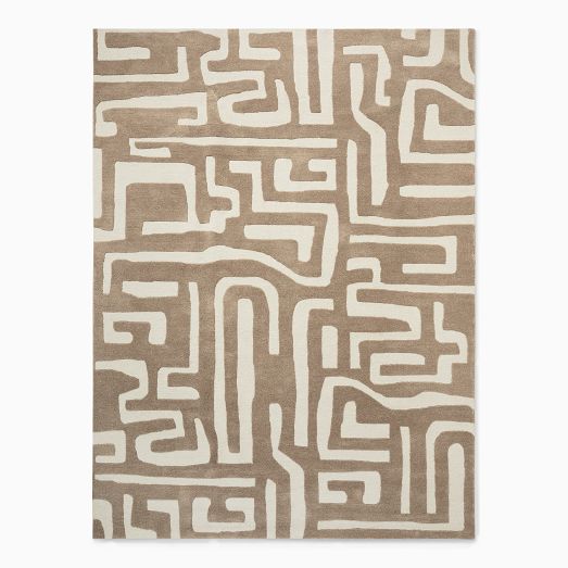 Walker Noble Kuba Wool Rug by West Elm