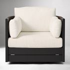 Porto Aluminum Outdoor Swivel Lounge Chair