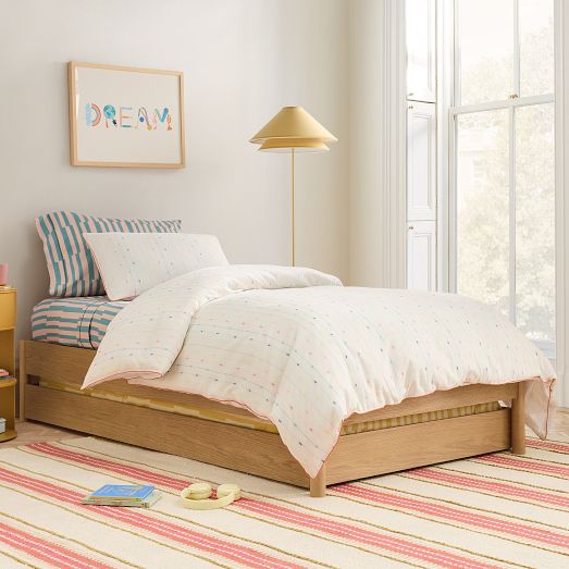 Leo Simple Twin Bed & Trundle by West Elm