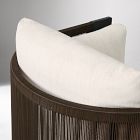 Porto Aluminum Outdoor Swivel Lounge Chair