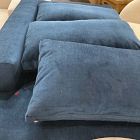 Open Box: Harmony Modular Right-Arm 2 Seater Sofa - Performance Velvet Sand