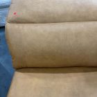 Open Box: Leo Motion Reclining Leather Motion Armless Single - Ludlow Leather Sesame