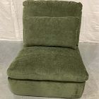 Open Box: Harmony Modular Motion Armless Single - Performance Distressed Velvet Juniper