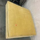 Open Box: Harmony Ottoman (47") - Performance Distressed Velvet Dijon Dark Walnut