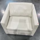 Open Box: Harris Leather Chair - Sierra Leather Snow