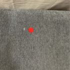 Open Box: Leo Motion Armless Chaise - Performance Distressed Velvet Graphite