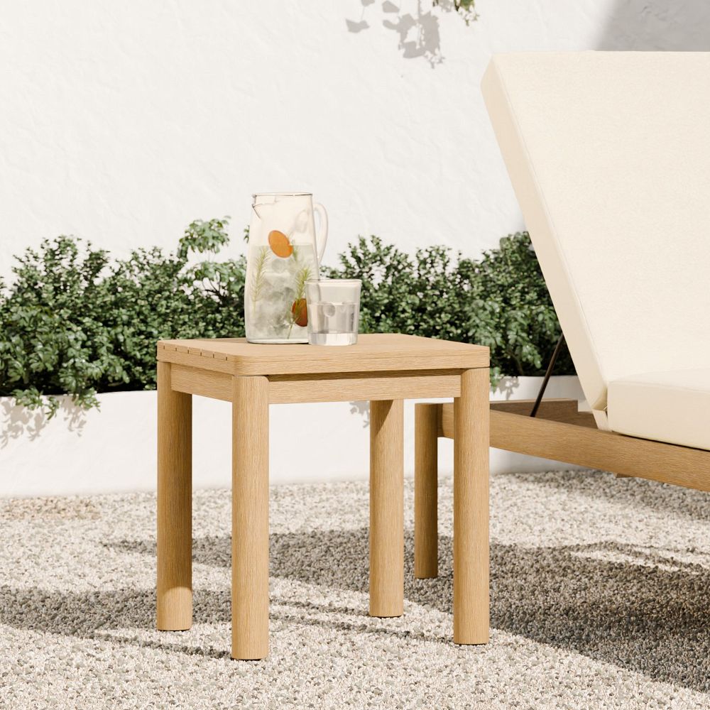Mara Vista Outdoor Side Table (18") by West Elm
