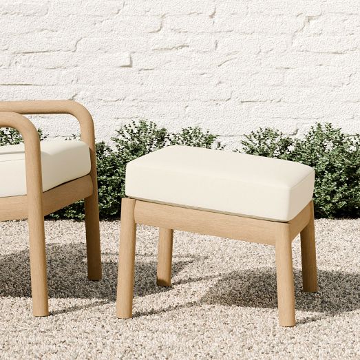 Mara Vista Outdoor Ottoman by West Elm