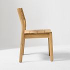 Mara Vista Outdoor Stacking Side Dining Chairs (Set of 2)