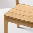 Mara Vista Outdoor Stacking Side Dining Chairs (Set of 2)