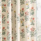 Pink Chicken Poppy Floral Blackout Curtain